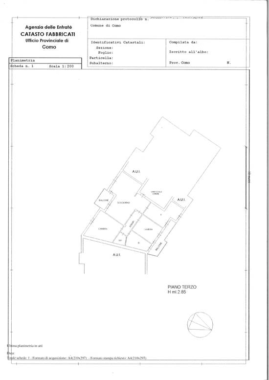 planimetria catastale